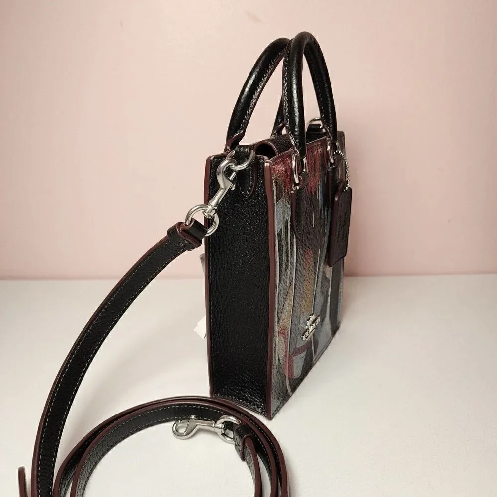 NWT CM213 Coach X Mint + Serf North South Mini Tote